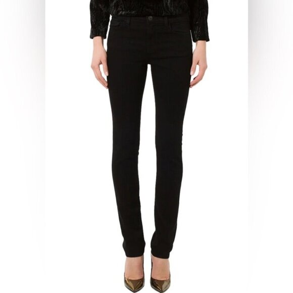 J Brand Shadow Straight Leg Black Jeans Size 27 - Picture 1 of 10